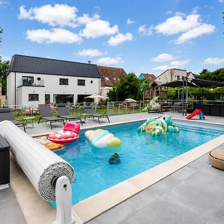 De Luxe - Piscine Chauffee A 20 Min De Paris Villa Saint-Brice-sous-Forêt